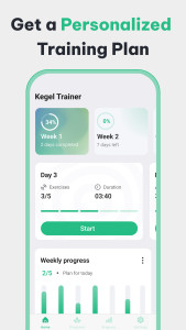 اسکرین شات 4 برنامه Kegel Exercises － Pelvic floor