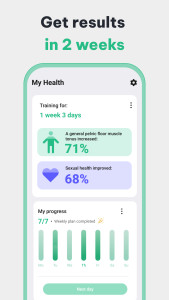 اسکرین شات 7 برنامه Kegel Exercises － Pelvic floor