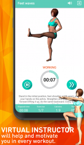 اسکرین شات 3 برنامه Aerobics workout at home