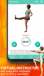 اسکرین شات برنامه Aerobics workout at home 3