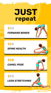اسکرین شات برنامه Stretching exercise. Flexibility training for body 2
