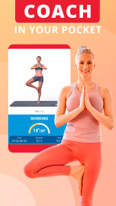 اسکرین شات 4 برنامه Hatha yoga for beginners