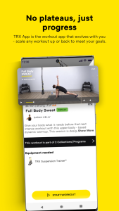 اسکرین شات 5 برنامه TRX: Home Workout App