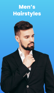 اسکرین شات برنامه Mens Hairstyles And Haircuts 1