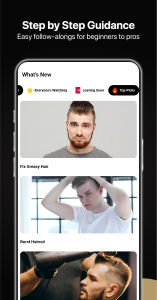 اسکرین شات 6 برنامه Mens Hairstyles And Haircuts