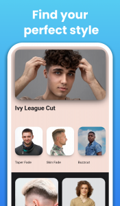 اسکرین شات برنامه Mens Hairstyles And Haircuts 2