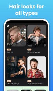 اسکرین شات برنامه Mens Hairstyles And Haircuts 4
