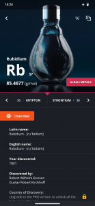 اسکرین شات برنامه Periodic Table 2024: Chemistry 2