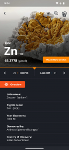 اسکرین شات برنامه Periodic Table 2025: Chemistry 2