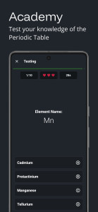اسکرین شات 8 برنامه Periodic Table 2025: Chemistry
