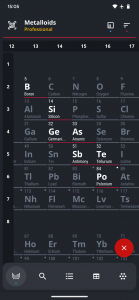 اسکرین شات برنامه Periodic Table 2025: Chemistry 5
