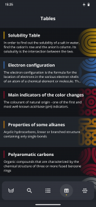 اسکرین شات برنامه Periodic Table 2024: Chemistry 8