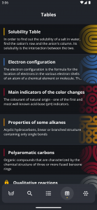 اسکرین شات برنامه Periodic Table 2024: Chemistry 8