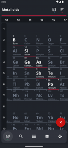 اسکرین شات برنامه Periodic Table 2025: Chemistry 4