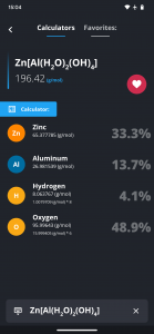 اسکرین شات برنامه Periodic Table 2025: Chemistry 4