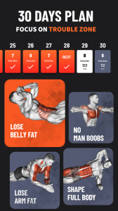 اسکرین شات 2 برنامه Lose Weight App for Men