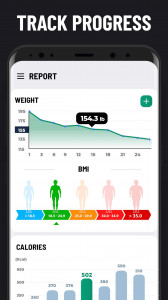 اسکرین شات برنامه Lose Weight App for Men 7