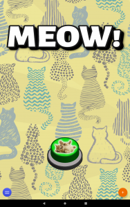 اسکرین شات برنامه Meow Cat Kitten Sound Button 1