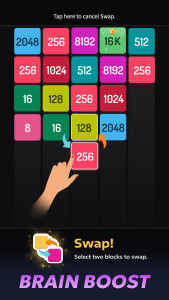 اسکرین شات 5 بازی 2048 Merge Games - M2 Blocks