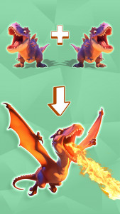 اسکرین شات 2 بازی Merge Master: Merge Dinosaurs