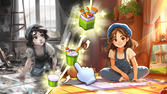اسکرین شات 1 بازی Merge Artist: Merge Games