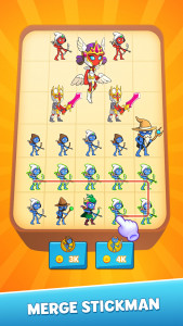 اسکرین شات بازی Merge Stickman - Stick War 4