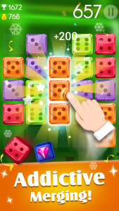 اسکرین شات بازی Jewel Games: Dice Merge Number 1