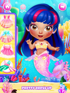 اسکرین شات بازی Princess Mermaid Games for Fun 1