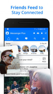 اسکرین شات برنامه Messenger Go: All Social App 3