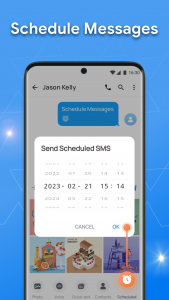 اسکرین شات برنامه Messages: SMS Text App 4