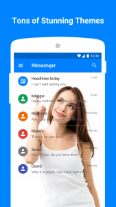 اسکرین شات برنامه Messenger - Texting App 3