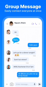اسکرین شات برنامه Messenger: Text Messages 4