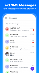 اسکرین شات برنامه Messenger: Text Messages 1