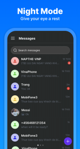 اسکرین شات برنامه Messenger: Text Messages 6