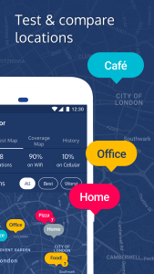 اسکرین شات 4 برنامه Meteor Speed Test 4G, 5G, WiFi