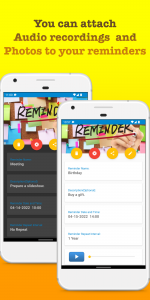 اسکرین شات 3 برنامه Reminder