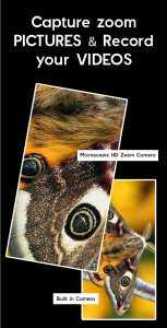 اسکرین شات 3 برنامه Microscope HD Zoom Camera