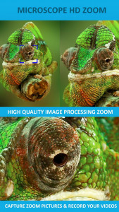 اسکرین شات برنامه Microscope HD Zoom Camera 3
