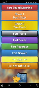اسکرین شات بازی Amazing Fart Sounds & Pranks 1