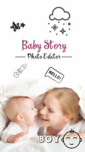 اسکرین شات برنامه Baby Story Photo Editor 4