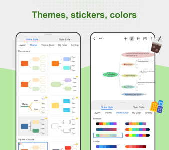 اسکرین شات 5 برنامه Nice Mind Map - Mind mapping