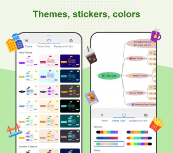 اسکرین شات 6 برنامه Nice Mind Map - Mind mapping