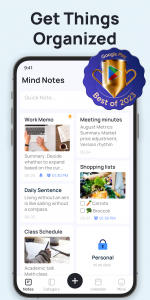 اسکرین شات برنامه Mind Notes: Note-Taking Apps 1