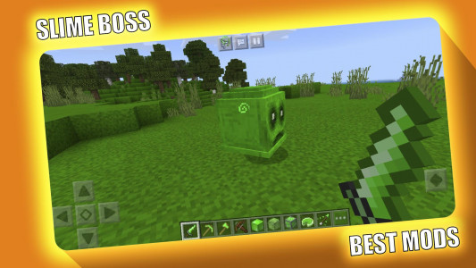 اسکرین شات برنامه Slime Boss Mod for Minecraft P 1