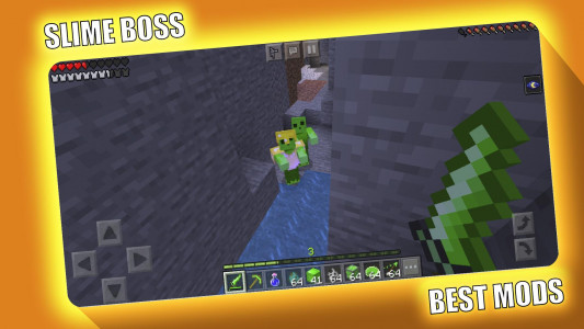 اسکرین شات برنامه Slime Boss Mod for Minecraft P 4