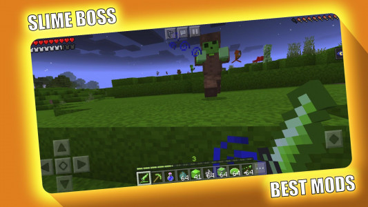 اسکرین شات برنامه Slime Boss Mod for Minecraft P 2
