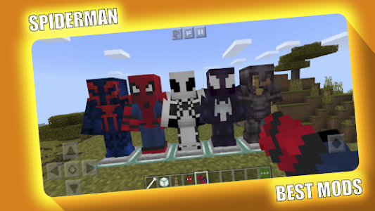 اسکرین شات برنامه SpiderMan Mod for Minecraft PE - MCPE 1