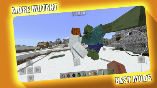 اسکرین شات برنامه More Mutant Mod for Minecraft  1