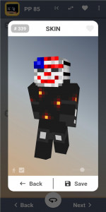 اسکرین شات برنامه Mask Skins Minecraft 3