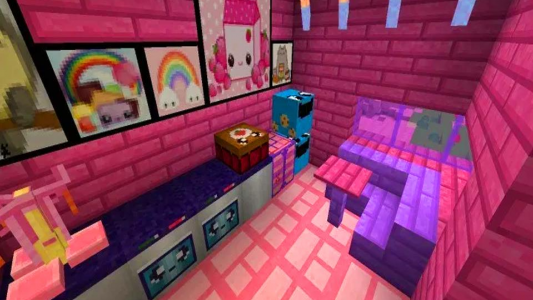 اسکرین شات برنامه Kawaii World mod for minecraft 2